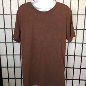 Arizona Jeans Co. mens large brown t shirt